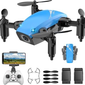 Wholesale Lot Of 20 Drones With Camera – Foldable Wings – Voice & Gesture Control – 2 Rechargeable Batteries - Your Price Is Only $20.00 Each